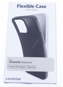 Mobilize Leather Bag Gsm - 29648 Mobilize Rubber Gelly Case Xiaomi Redmi A3 Matt Black