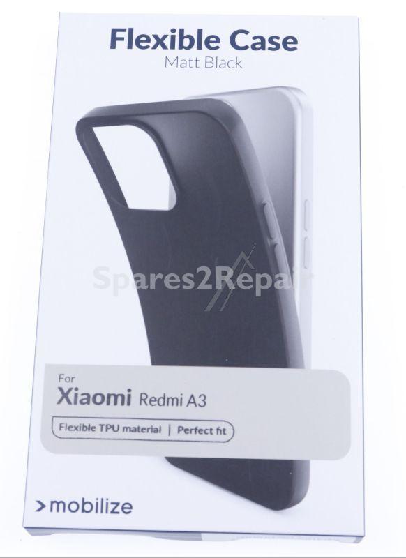 Mobilize Leather Bag Gsm - 29648 Mobilize Rubber Gelly Case Xiaomi Redmi A3 Matt Black
