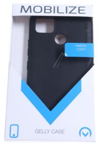 Mobilize Leather Bag Gsm - 27775 Mobilize Rubber Gelly Case Realme C25y Matte Black