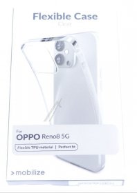 Mobilize Leather Bag Gsm - 28331 Mobilize Gelly Case Oppo Reno8 5g Clear