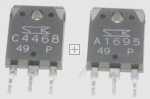 Yamaha Transistors - Vr355900 Transistor Pair (2sc4468 + 2sa1695) Sanken