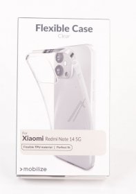 Mobilize Leather Bag Gsm - 80315 Mobilize Gelly Case Xiaomi Redmi Note 14 5g Clear