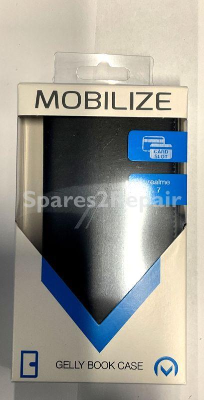 Mobilize Leather Bag Gsm - 26693 Mobilize Classic Gelly Wallet Book Case Realme 7 Black