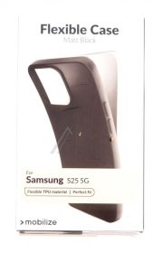 Mobilize Leather Bag Gsm - 80149 Mobilize Rubber Gelly Case Samsung Galaxy S25 5g Matte Black