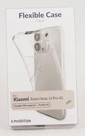 Mobilize Leather Bag Gsm - 80746 Mobilize Gelly Case Xiaomi Redmi Note 14 Pro 4g Clear