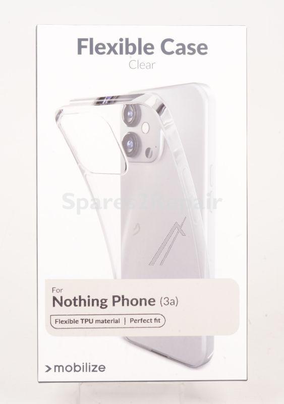 Mobilize Leather Bag Gsm - 80792 Mobilize Gelly Case Nothing Phone (3a) Transparent