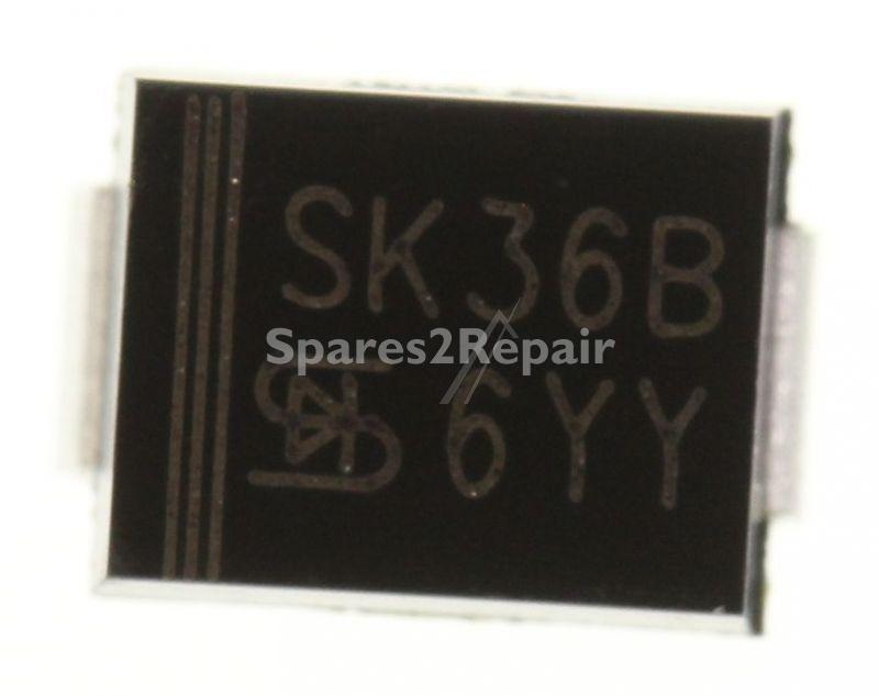 Taiwan Semiconductor Smd Diode - 60v-3a Sk36b Smd-schottky Diode Do-214aa - Smb