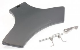 Handle - C00298637 482000068495 Door Handle Kit Indesit Innex (grey) [Whirlpool Indesit]