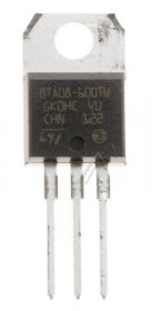 Stmicroelectronics Triac - Bta08-600tw Triac,8a 600v To-220ab Typ: