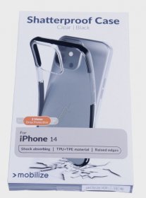 Mobilize Leather Bag Gsm - 27991 Mobilize Shatterproof Case Apple Iphone 14 Black