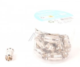 Sedea F-plug/f-plug Adaptor - 058170 F Quick Connector F Plug To F Plug 25 Pieces