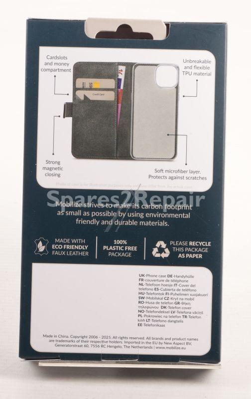 Mobilize Leather Bag Gsm - 80051 Mobilize Classic Gelly Wallet Book Case Oppo A40-a40m-a60 5g Black