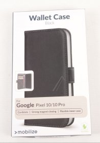 Mobilize Leather Bag Gsm - 81133 Mobilize Classic Gelly Wallet Book Case Google Pixel 10-10 Pro Black