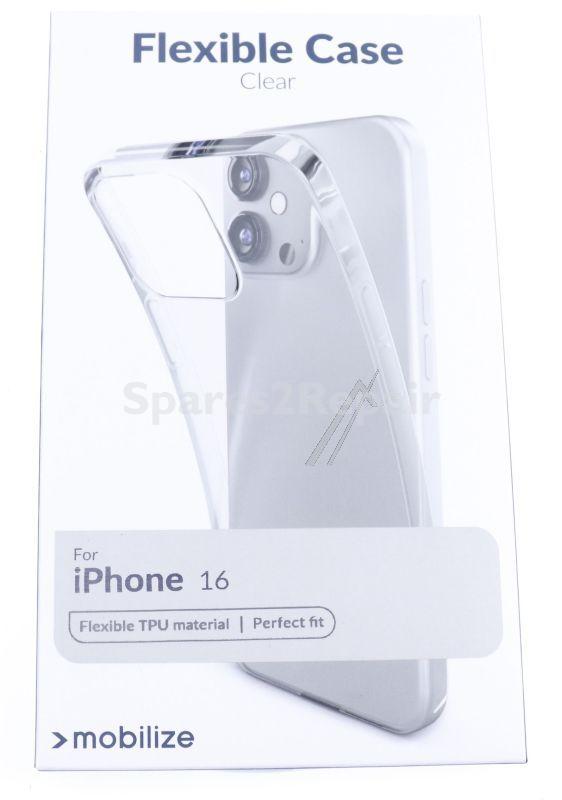 Mobilize Leather Bag Gsm - 29708 Mobilize Gelly Case Apple Iphone 16 Clear