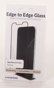 Mobilize Display Protective Film - 57080 Mobilize Edge-to-edge Glass Screen Protector Apple Iphone 15 Pro Max Full Glue