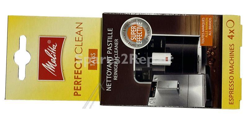 Melitta Workshop Service Aids - 94749 6785262 Perfect Clean Cleaning Tabs For Fully Automatic Coffee Machines (4 X 1 8g)