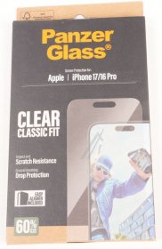 Panzerglass Display Protective Film - Pg97490 Panzerglass Screen Protector Iphone 17 | Iphone 16 Pro | Classic Fit W Easyaligner