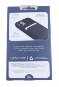 Mobilize Leather Bag Gsm - 29742 Mobilize Rubber Gelly Card Case Apple Iphone 16 Pro Matte Black