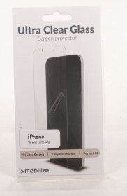Mobilize Display Protective Film - 58587 Mobilize Glass Screen Protector Apple Iphone 16 Pro-17-17 Pro