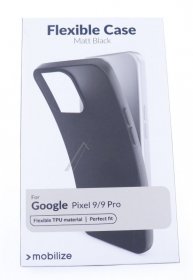 Mobilize Leather Bag Gsm - 29929 Mobilize Rubber Gelly Case Google Pixel 9-9 Pro Matt Black