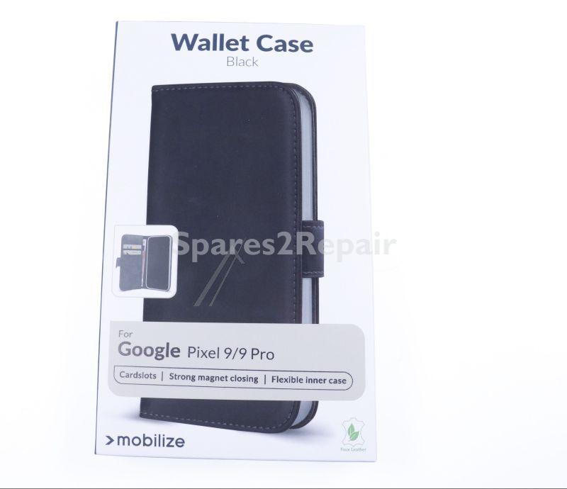 Mobilize Leather Bag Gsm - 29947 Mobilize Classic Gelly Wallet Book Case Google Pixel 9-9pro Black