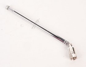 Telestar Telescope Aerial - 5490001 Dab+-fm Telescopic Antenna With F-connector Screwable Spare Parts