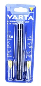 Varta Torch - F10 Pro 16606 101 421 Aluminum Lamp 2aaa With Battery