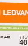 Osram E27 Led-emitter - Ledcla40dim 3 4w 827 Ledcla40dim 3 4w 827 Filcl E27 P Ledv