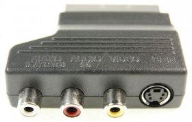 Jvc Scart Adaptor - Qam0302-001 Av Adapter Scart To C