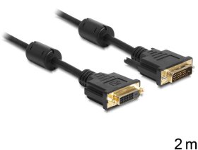 Delock Dvi Cable - Extension Cable Dvi 24+1 Male > Female 2 M