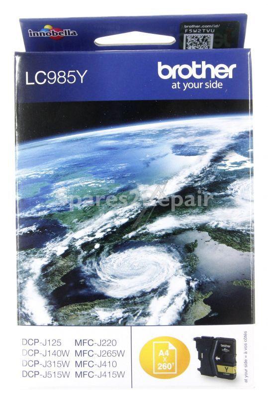 Brother Cartridge - Lc985y Ink Cartridge Yellow 0 26k