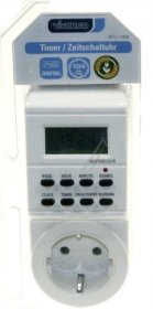 Vivanco Clock Timer - Dt1 Timer, 24 Hours-weeks, Digital, White