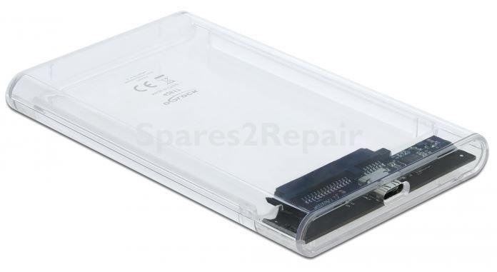 Delock Hard Drive Enclosure 2,5" - Externes GehÄuse FÜr 2.5″ Sata Hdd - Ssd Mit Superspeed Usb 10 Gbps (usb 3.1 Gen 2)