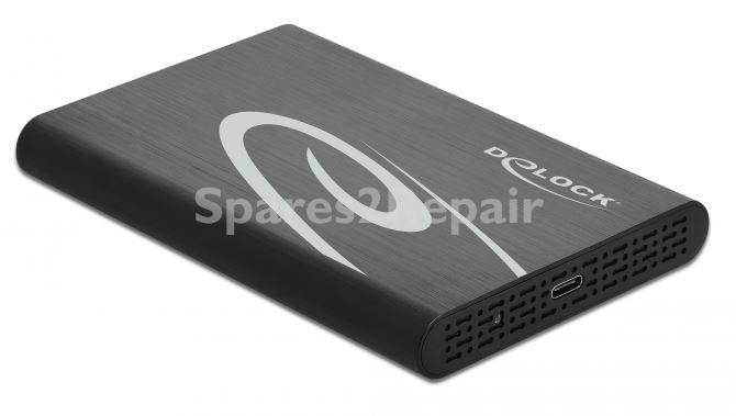 Delock Hard Drive Enclosure 2,5" - Externes GehÄuse FÜr 2.5″ Sata Hdd - Ssd Mit Superspeed Usb 10 Gbps (usb 3.1 Gen 2)