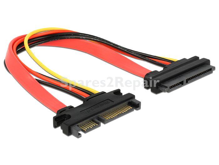 Delock Pc S-ata Cable - Sata 22 Pin Extension Cable 20cm