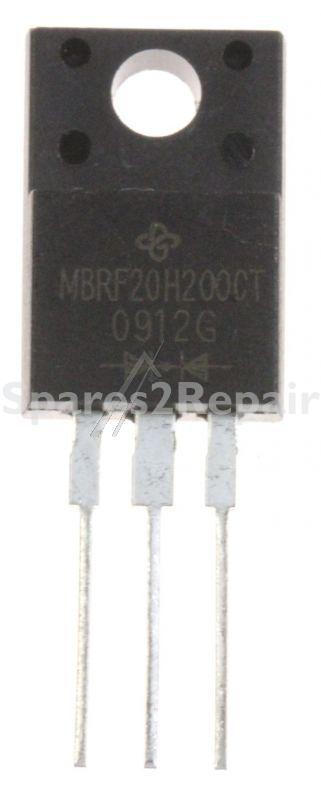 Taiwan Semiconductor Diode - 200v-2x10a Mbrf20h200ct Schottky Diode To-220fp