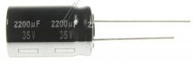 Panasonic 35v Radial Electrolytic 105 De - 2200uf-35v Eca1vhg222 Elko Radial Pan 105° 16x25mm -rohs-