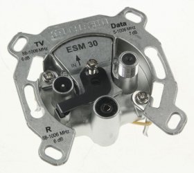 Kathrein Aerial Outlet Sockets - Esm 30 Modem-einzelanschlussdose 3fach Modem: 5-862 Mhz