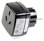 Brennenstuhl Travelling Plug Set - 1508510 Travel Adapter Australia China => Protective Contact