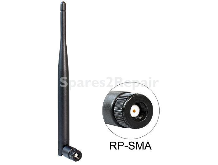 Delock Wireless-lan Antenna - Wlan Antenna 802.11 Ac-a-b-g-n Rp-sma 5 Dbi Omnidirectional