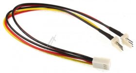 Delock Internal Power Supply Cable - Kabel Molex 3 Pin Buchse > 2 X Molex 3 Pin Stecker (lÜfter)