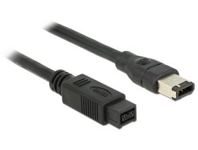 Delock Interface Connectors - Ieee1394 Cable Firewire 9 Pin Male > 6 Pin Male 2 M