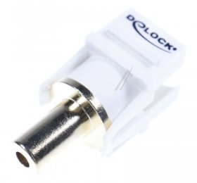 Delock Keystone Module - Keystone Module Stereo Jack 3.5 Mm Female > Stereo Jack 3.5