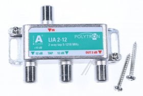 Polytron Aerial Distributor - Lia 2- 12 F-tap 5-1218 Mhz, 2-way, 12 Db