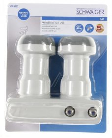 Schwaiger Lnc Insulation Band - Twin-lnb: Monoblock, Hellgrau