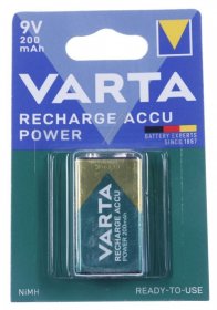 Varta 1604d Nimh Batteries - E-block 9v-200mah Ni-mh Lr22 Battery Varta