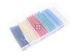 Delock Heat Shrink Tubing - Heat Shrink Tube Box 100 Pieces Assorted Colours