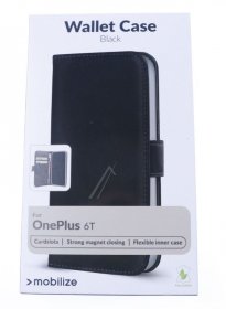 Mobilize Leather Bag Gsm - 24674 Mobilize Classic Gelly Wallet Book Case Oneplus 6t Black