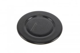 Burner Cap - C00381465 481060296291 Burner Cap Rap Black Glossy [Whirlpool Indesit]