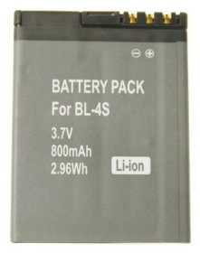 Compatible Phone Battery Packs - 3 7v-800mah Battery Alternative For Nokia Bl-4s